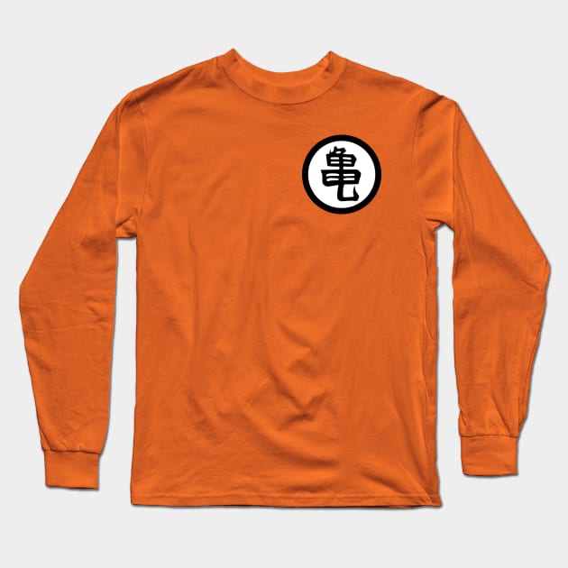 Master Roshi Kame Kanji Long Sleeve T-Shirt by OrangeCup